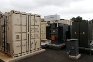 4MVA/11kV installation in South Africa. Standard 400V alternators