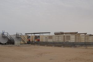 14MVA prime power standby power plant in Namibia. Power delivery at 33kV via above ground MV cable